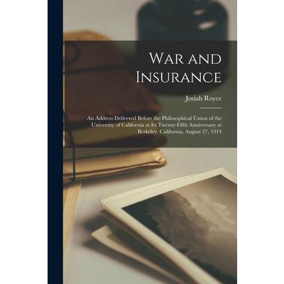 War and Insurance | 拾書所