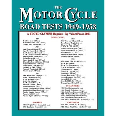 MOTORCYCLE ROAD TESTS 1949-1953 (From the Motor Cycle magazine UK) | 拾書所