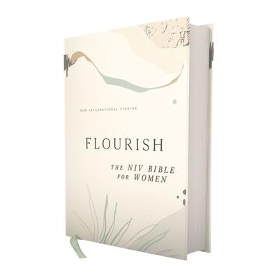Flourish: The NIV Bible for Women, Hardcover, Cream, Comfort Print