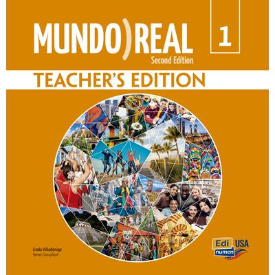 Mundo Real Lv1 - Teacher Print Edition Plus 6 Years Online Premium Access (All Digital Included: Lms+ebook+ewb+ehll)