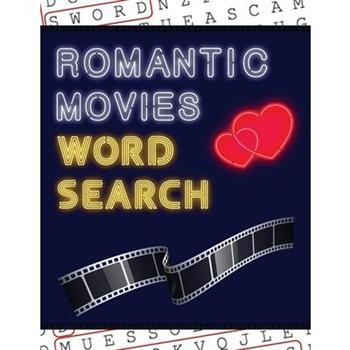 Romantic Movies Word Search50+ Film Puzzles - With Romantic Love Pictures - Have Fun Solvi