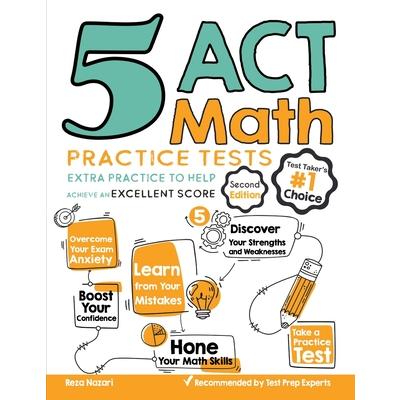 5 ACT Math Practice Tests | 拾書所