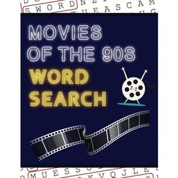 Movies of the 90s Word Search50+ Film Puzzles - With Hollywood Pictures - Have Fun Solving