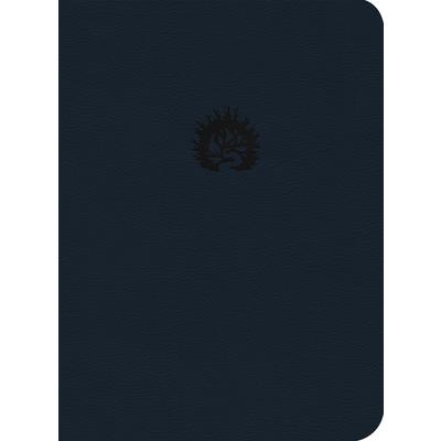 Lbla La Biblia de Estudio de la Reforma, S穩mil Piel, Azul Marino (Spanish Edition)