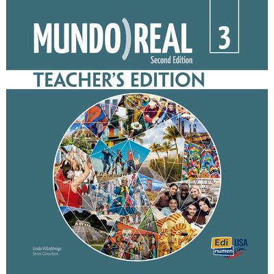 Mundo Real Lv3 - Teacher Print Edition Plus 6 Years Online Premium Access (All Digital Included: Lms+ebook+ewb+ehll) | 拾書所