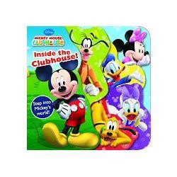 Disney Mickey  Mouse Club House:Discover Lavered Book迪士尼米奇妙妙屋造型厚版書