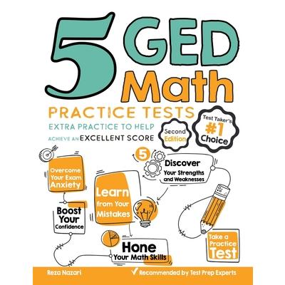 5 GED Math Practice Tests | 拾書所