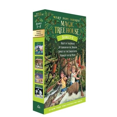 Magic Tree House Boxed Set：Volumes 5-8 神奇樹屋套書#5-8