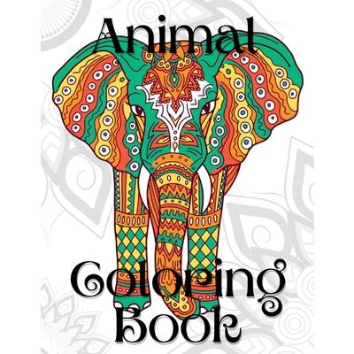 Animal Mandala Coloring Book | 拾書所