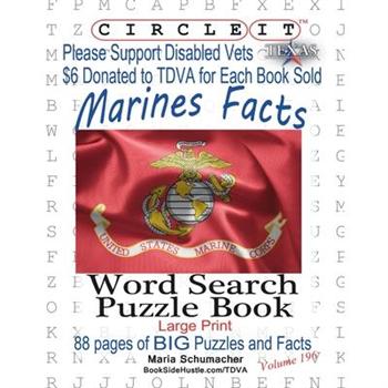 Circle It, US Marine Corps Facts, Word Search, Puzzle Book