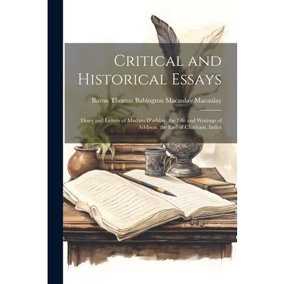 Critical and Historical Essays | 拾書所