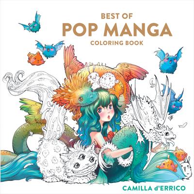 Best of Pop Manga Coloring Book | 拾書所