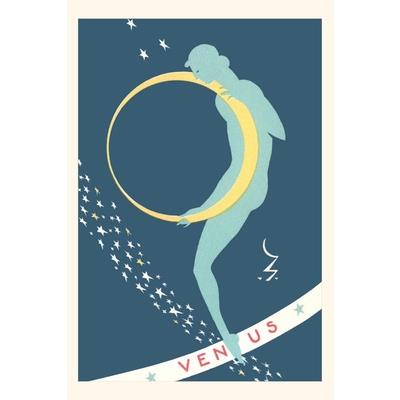 Vintage Journal Venus, Woman and Hoop