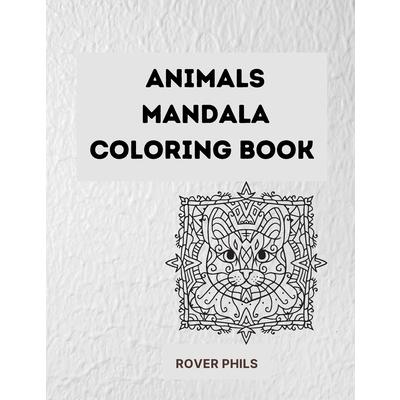 Animals Mandala Coloring Book | 拾書所