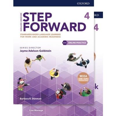 Step Forward Level 4 Student Book and Workbook Pack with Online Practice