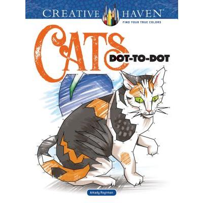 Creative Haven Cats Dot-to-dot