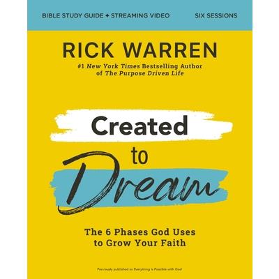 Created to Dream Bible Study Guide Plus Streaming Video