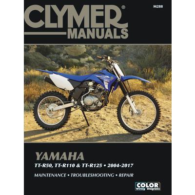 Yamaha Tt-r50, Tt-r110 & Tt-r125, 2004-2017 Clymer Manual