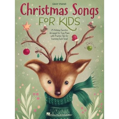 Christmas Songs for Kids Easy Piano Songbook with Lyrics