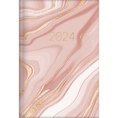 The Treasure of Wisdom - 2024 Daily Agenda - Pink Marble