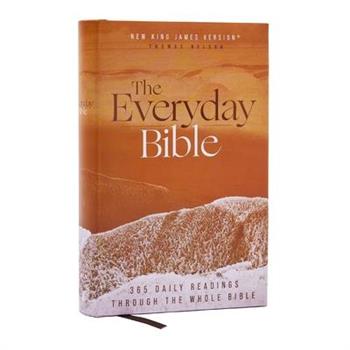 Nkjv, the Everyday Bible, Hardcover, Red Letter, Comfort Print