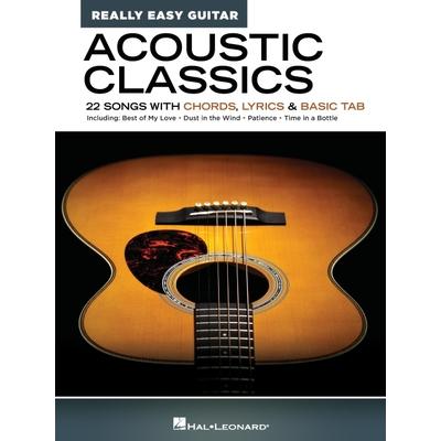 Acoustic Classics - Really Easy Guitar Series: 22 Songs with Chords, Lyrics & Basic Tab