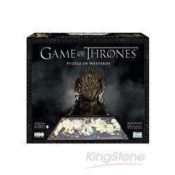 A Song of Ice and Fire：4d Game of Thrones Westeros 冰與火之歌立體拼圖