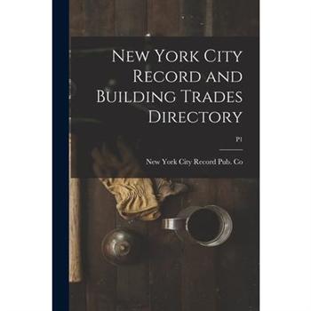 New York City Record and Building Trades Directory; p1