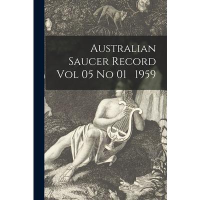 Australian Saucer Record Vol 05 No 01 1959