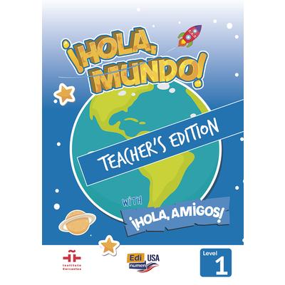 Hola Mundo 1 - Teacher Print Edition Plus 5 Years Online Premium Access (All Digital Included) + Hola Amigos 5 Years | 拾書所