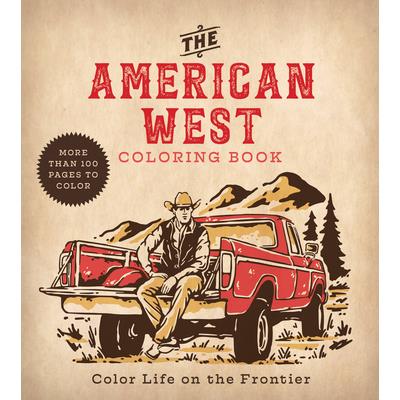 The American West Coloring Book | 拾書所