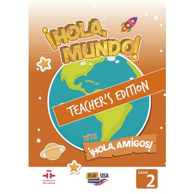 Hola Mundo 2 - Teacher Print Edition Plus 5 Years Online Premium Access (All Digital Included) + Hola Amigos 5 Years | 拾書所