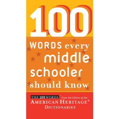 100 Words Every Middle Schooler Should Know