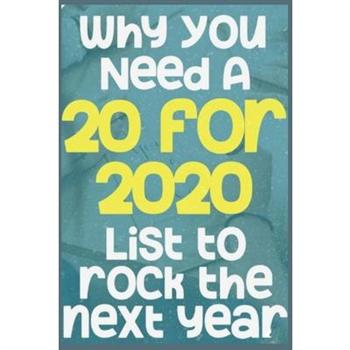 2020 goals and planner 2020 - 20 for 2020
