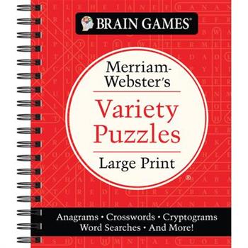 Brain Games - Merriam-Webster’s Variety Puzzles Large Print