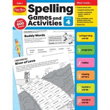 Spelling Games and Activities, Grade 4 Teacher Resource