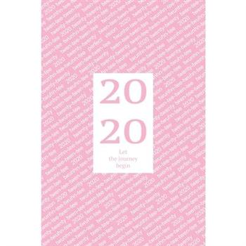 2020 Pink Lined Journal