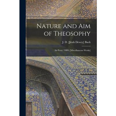 Nature and Aim of Theosophy