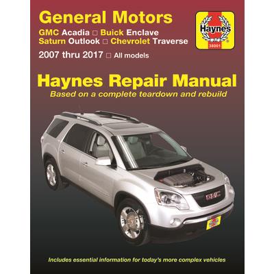 General Motors Gmc Acadia '07-'16, Buick Enclave '08-'17, Saturn Outlook '07-'10 and Chevr | 拾書所