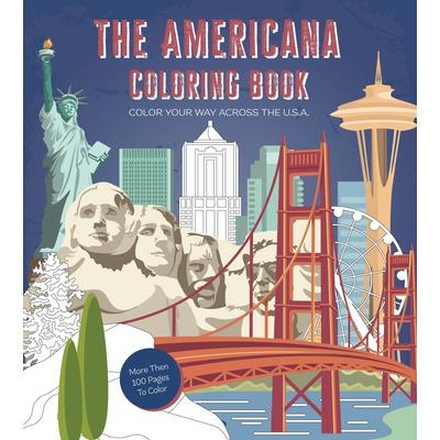 The Americana Coloring Book | 拾書所