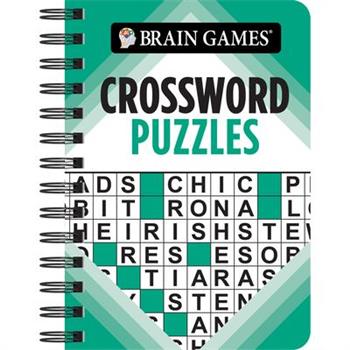 Brain Games - To Go - Crossword Puzzles (Teal)