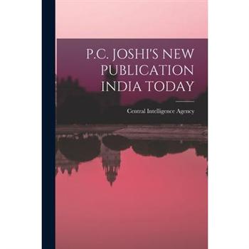 P.C. Joshi’s New Publication India Today
