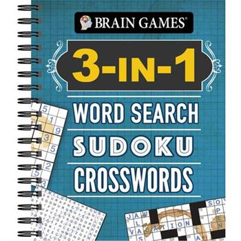 Brain Games - 3-In-1: Word Search, Sudoku, Crosswords