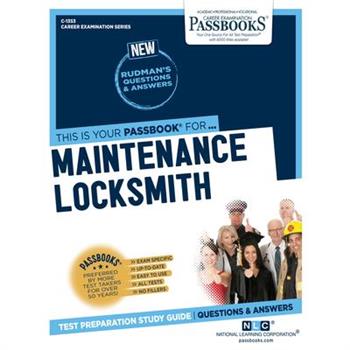 Maintenance Locksmith, Volume 1353