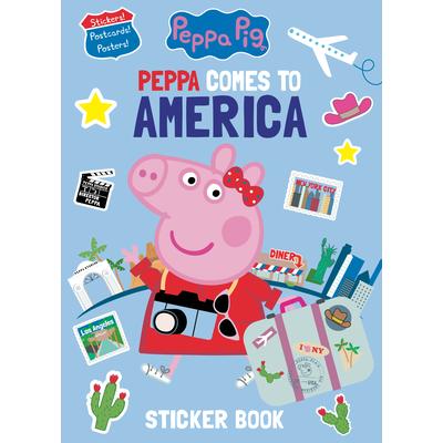 Peppa Comes to America Sticker Book (Peppa Pig) | 拾書所