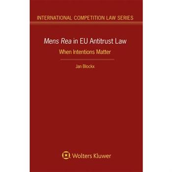 Mens Rea in Eu Antitrust Law