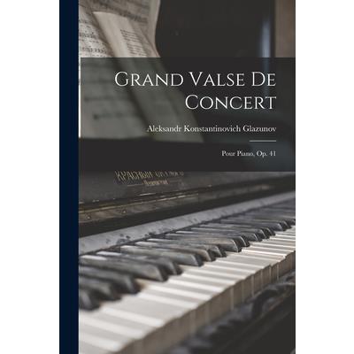 Grand Valse De Concert