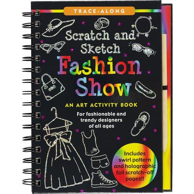 Scratch & Sketch Fashion Show (Trace Along)