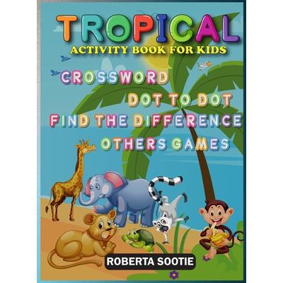 Tropical Activity Book for Kids
