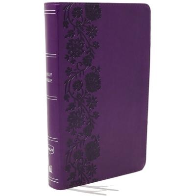 Nkjv, Reference Bible, Personal Size Large Print, Leathersoft, Purple, Red Letter Edition, Comfort Print